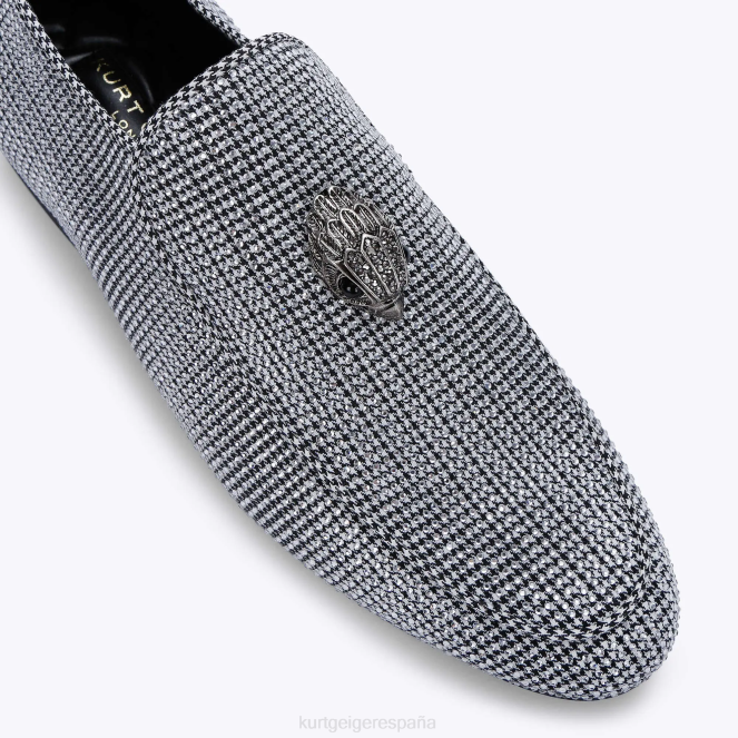 Kurt Geiger hombres londres hugh eagle espiga 2LPR629 | calzados plata